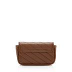 Gucci Matelasse Leather GG Marmont Super Mini Flap Bag (SHF-OIMhbP)