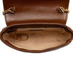 Gucci Matelasse Leather GG Marmont Super Mini Flap Bag (SHF-OIMhbP)