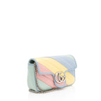 Gucci Matelasse Leather GG Marmont Super Mini Flap Bag (SHF-LovLEQ)