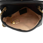 Gucci Matelasse Leather GG Marmont Super Mini Flap Bag (SHF-vdHY2l)