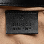 Gucci Matelasse Leather GG Marmont Super Mini Flap Bag (SHF-2hhN8g)