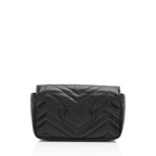 Gucci Matelasse Leather GG Marmont Super Mini Flap Bag (SHF-NshQsn)