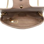 Gucci Matelasse Leather GG Marmont Mini Flap Bag