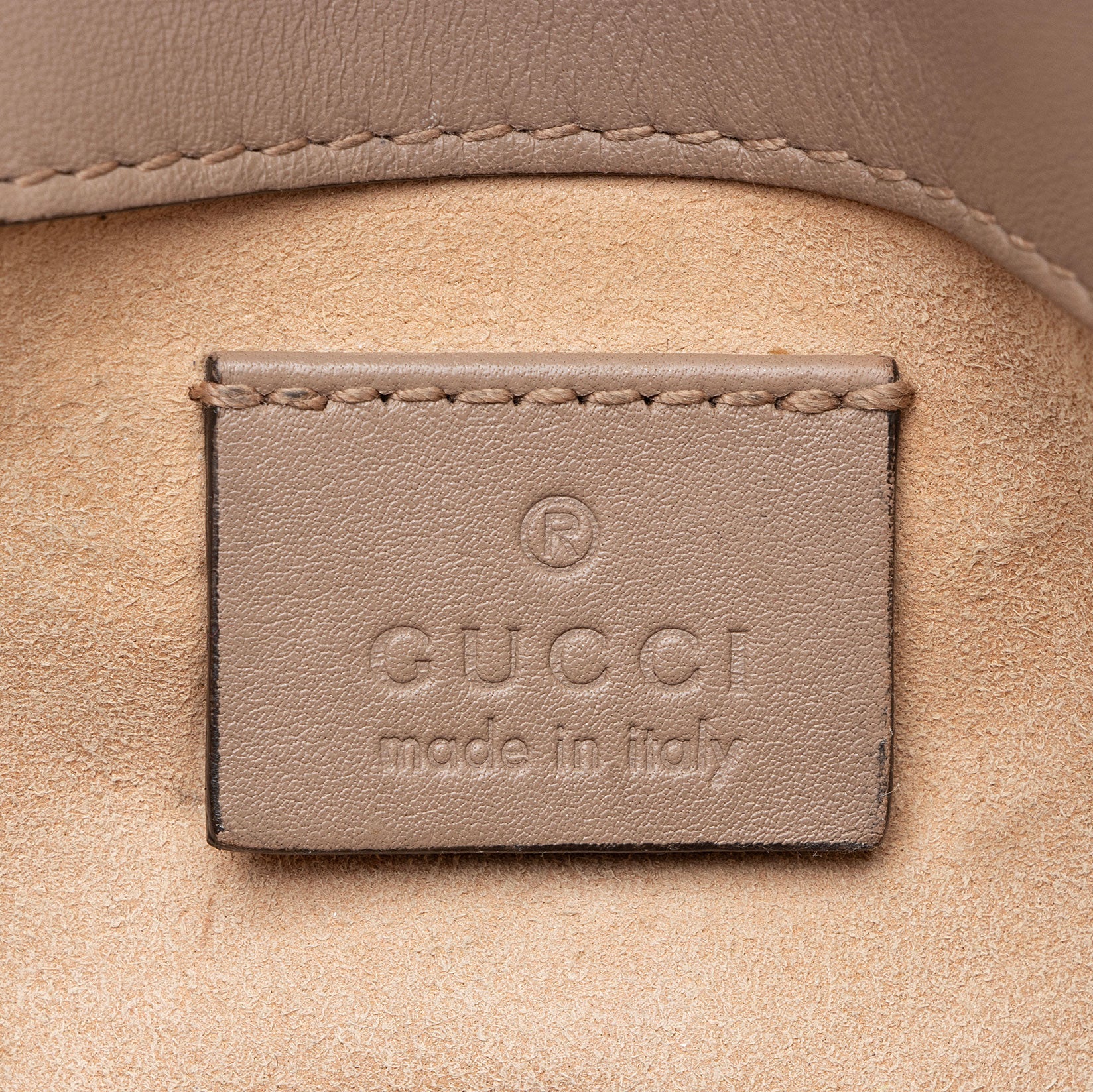 Gucci Matelasse Leather GG Marmont Mini Flap Bag