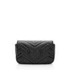 Gucci Matelasse Leather GG Marmont Mini Flap Bag