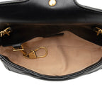 Gucci Matelasse Leather GG Marmont Mini Flap Bag