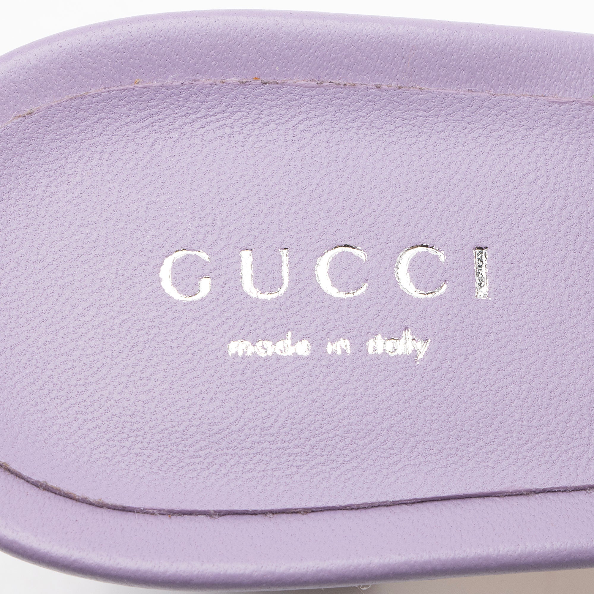 Gucci Matelasse Leather GG Marmont Thong Sandals - Size 9 / 39