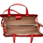 Gucci Matelasse Leather GG Marmont Top Handle Medium Satchel (SHF-15634)