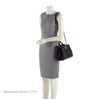 Gucci Matelasse Leather GG Marmont Top Handle Small Satchel (SHF-19560)