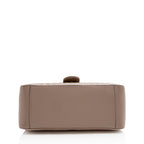 Gucci Matelasse Leather GG Marmont Top Handle Small Shoulder Bag (SHF-22063)