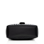 Gucci Matelasse Leather GG Marmont Top Handle Zip Around Small Shoulder Bag (SHF-21375)