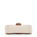 Gucci Matelasse Leather GG Marmont Trompe L'Oeil Small Flap Bag