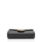 Gucci Matelasse Leather GG Marmont Wallet on Chain