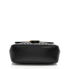 Gucci Matelasse Leather GG Marmont Zip Around Top Handle (SHF-aqAv76)
