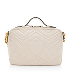 Gucci Matelasse Leather GG Marmont Zip Around Top Handle (SHF-mIutYM)