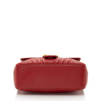 Gucci Matelasse Leather GG Marmont Zip Around Top Handle