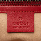Gucci Matelasse Leather GG Marmont Zip Around Top Handle