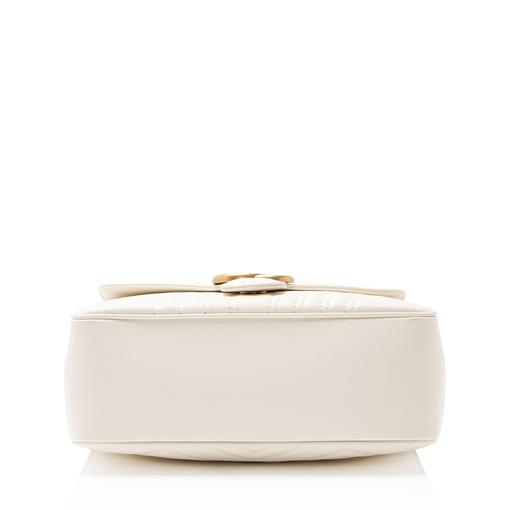 Gucci Matelasse Leather GG Marmont Zip Around Top Handle