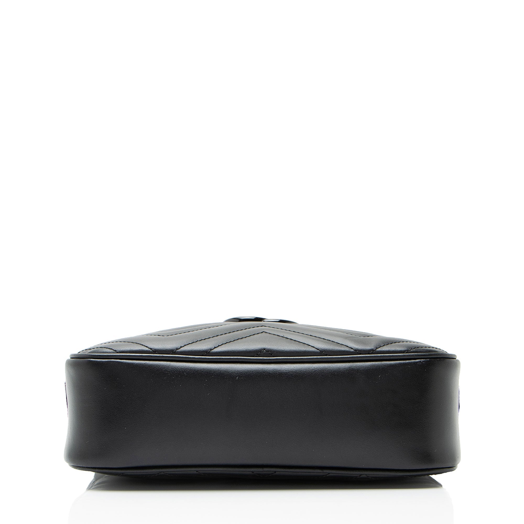 Gucci Matelasse Leather Monochrome GG Marmont Small Camera Bag