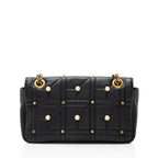 Gucci Matelasse Leather Pearl GG Marmont Small Flap Bag