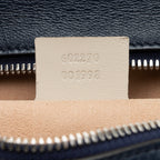 Gucci Matelasse Leather Torchon GG Marmont Bamboo Top Handle Bag (SHF-cATh2Q)
