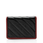 Gucci Matelasse Leather Torchon GG Marmont Card Case Wallet (SHF-plKy6v)