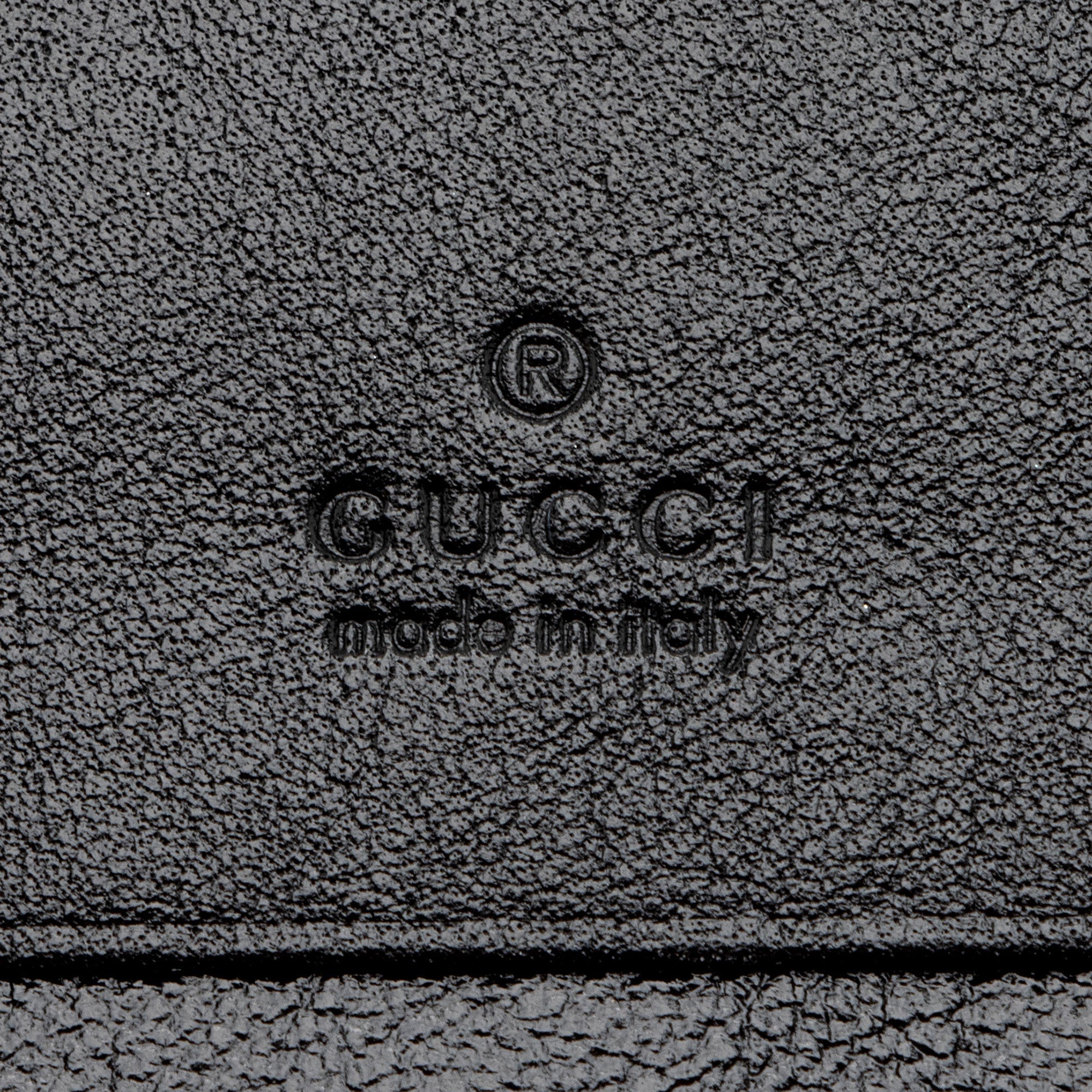 Gucci Matelasse Leather Torchon GG Marmont Card Case Wallet (SHF-plKy6v)
