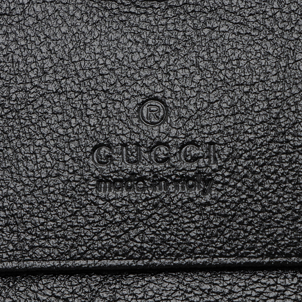 Gucci Matelasse Leather Torchon GG Marmont Card Case Wallet (SHF-dh8qb0)
