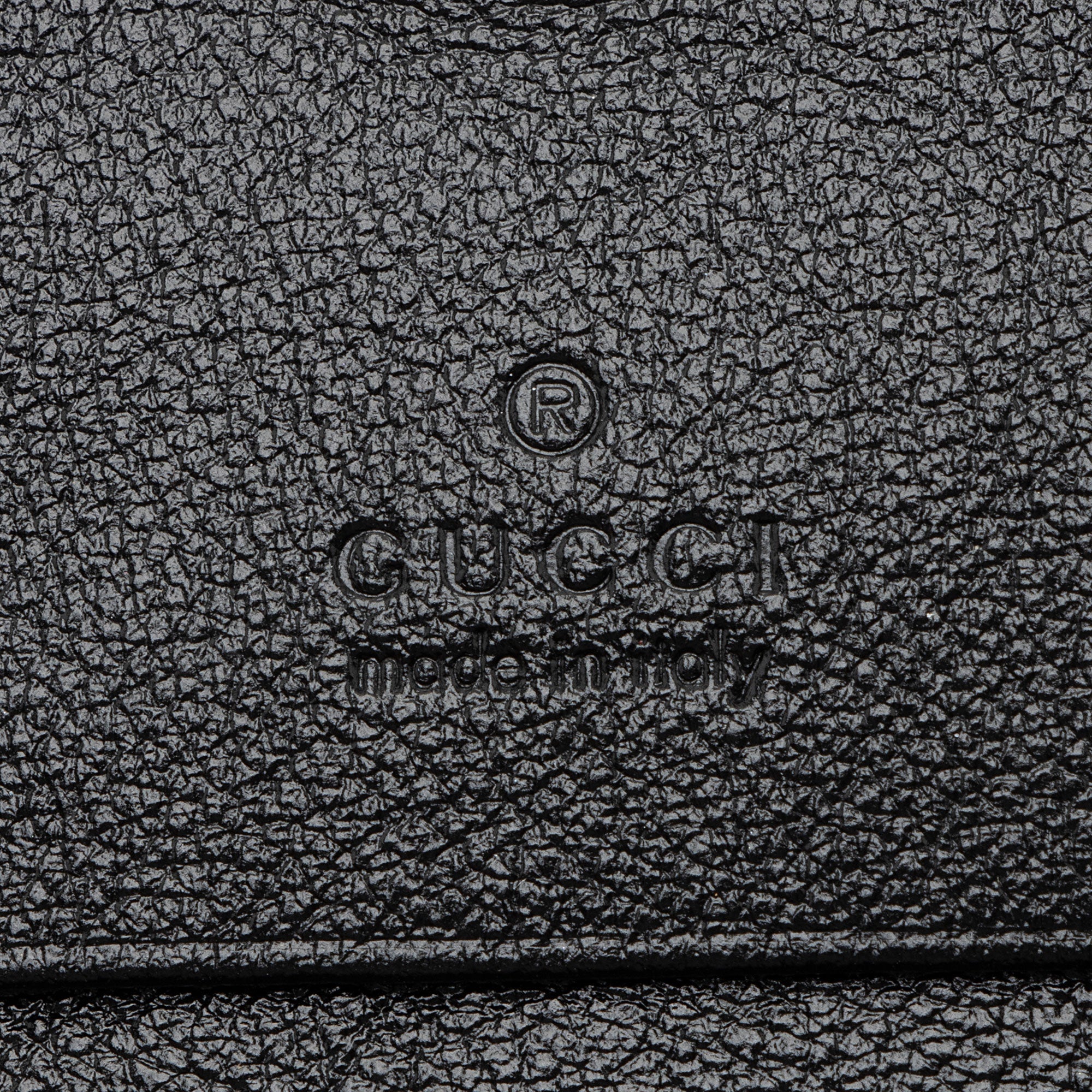 Gucci Matelasse Leather Torchon GG Marmont Card Case Wallet (SHF-dh8qb0)
