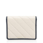 Gucci Matelasse Leather Torchon GG Marmont Card Case (SHF-q1dspc)