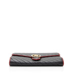 Gucci Matelasse Leather Torchon GG Marmont Clutch (SHF-AQeHxl)