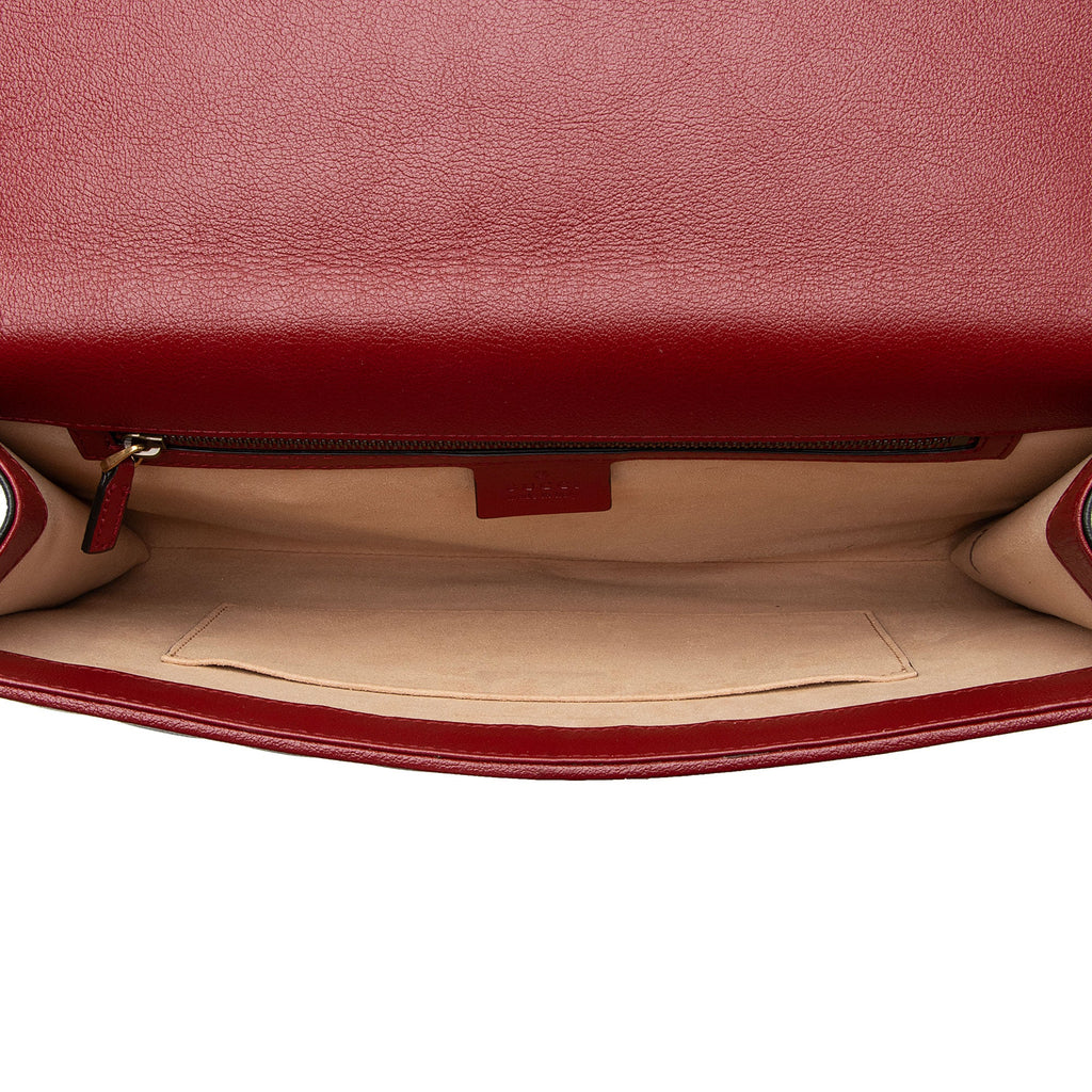 Gucci Matelasse Leather Torchon GG Marmont Clutch (SHF-AQeHxl)