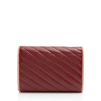 Gucci Matelasse Leather Crystal Torchon GG Marmont Mini Chain Bag