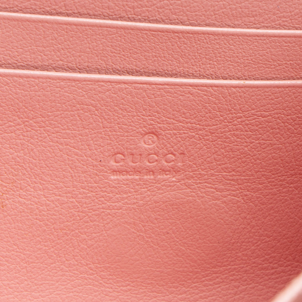 Gucci Matelasse Leather Crystal Torchon GG Marmont Mini Chain Bag