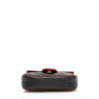 Gucci Matelasse Leather Torchon GG Marmont Mini Flap Bag