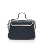 Gucci Matelasse Leather Torchon GG Marmont Mini Top Handle (SHF-MlSIP6)