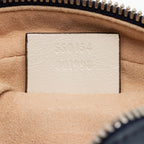 Gucci Matelasse Leather Torchon GG Marmont Round Mini Shoulder Bag (SHF-GetCBa)