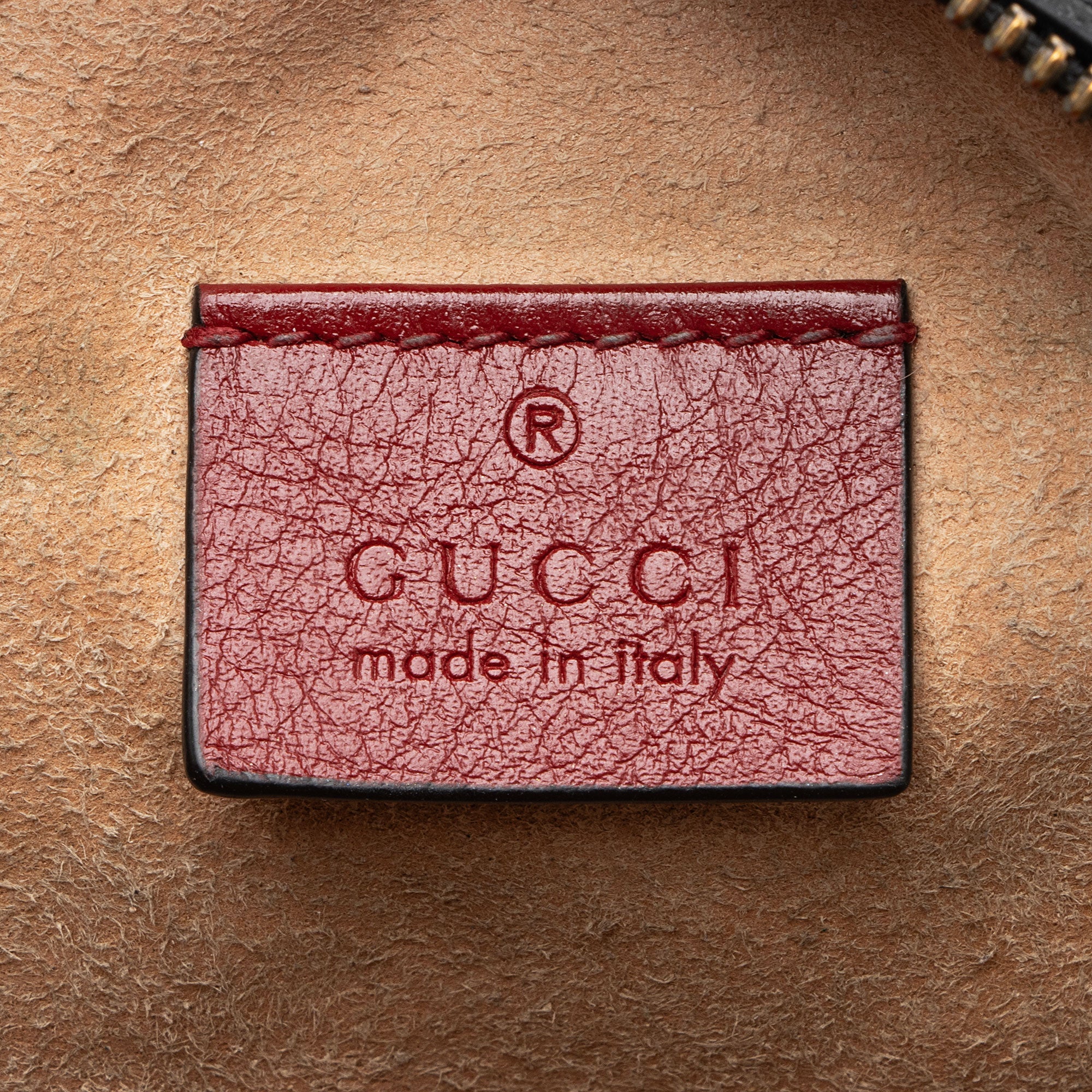 Gucci Matelasse Leather Torchon GG Marmont Round Mini Shoulder Bag