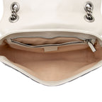 Gucci Matelasse Leather Torchon GG Marmont Small Flap Bag (SHF-V987rt)
