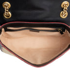Gucci Matelasse Leather Torchon GG Marmont Small Shoulder Bag (SHF-14786)