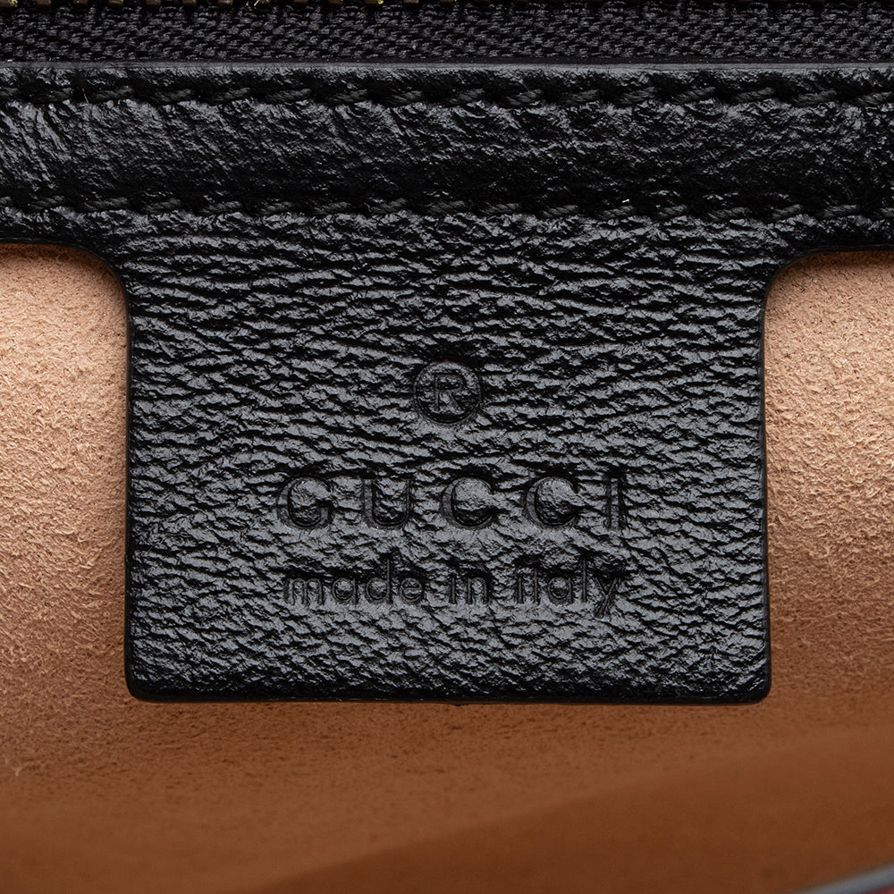 Gucci Matelasse Leather Torchon GG Marmont Small Shoulder Bag (SHF-14786)