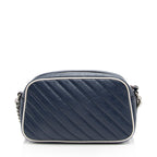 Gucci Matelasse Leather Torchon GG Marmont Small Shoulder Bag