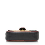 Gucci Matelasse Leather Torchon GG Marmont Small Flap Bag (SHF-fNtxDP)