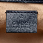 Gucci Matelasse Leather Torchon GG Marmont Super Mini Flap Bag (SHF-bXZV03)