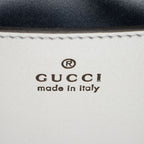 Gucci Matelasse Padded Iridescent Leather GG Marmont Small Camera Bag
