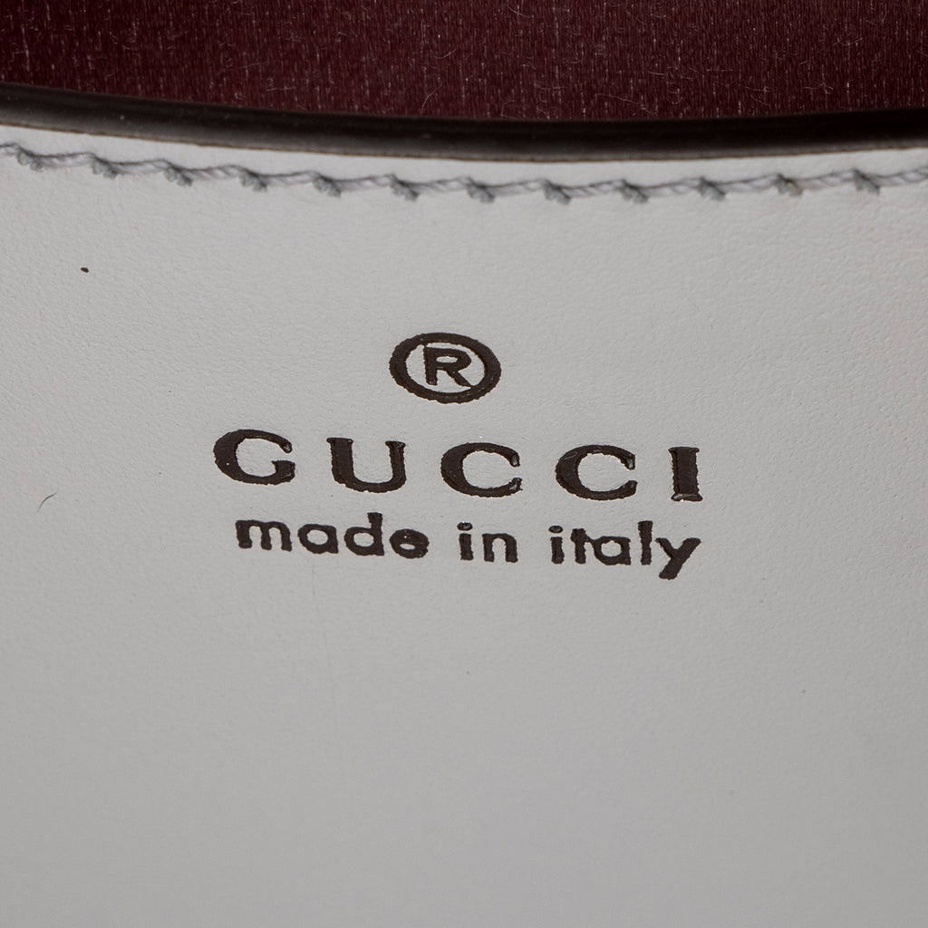 Gucci Matelasse Padded Iridescent Leather GG Marmont Small Camera Bag