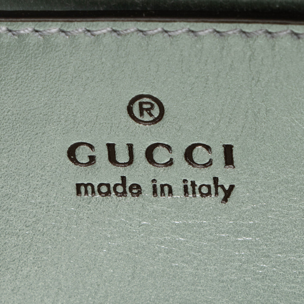 Gucci Matelasse Padded Iridescent Leather GG Marmont Small Camera Bag