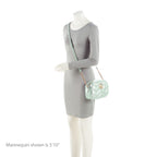 Gucci Matelasse Padded Iridescent Leather GG Marmont Small Camera Bag