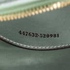 Gucci Matelasse Padded Iridescent Leather GG Marmont Small Camera Bag