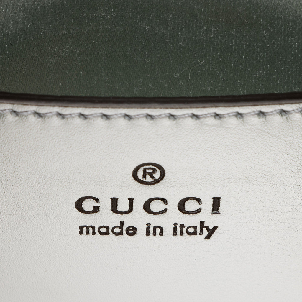 Gucci Matelasse Padded Iridescent Leather GG Marmont Small Camera Bag